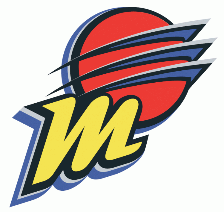 Phoenix Mercury 1997-2010 Alternate Logo vinyl decal